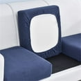 thumbnail image 1 of Weloille Cushion Sofa Seat Cover Tightly Wrapped Protection Plush Fiber Living Room, 1 of 2