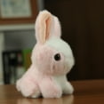 thumbnail image 1 of Weloille Cute Bunny Plush Toys for Kids and Adults, Soft Rabbit Stuffed Aniamls, Cuddly Bunny Doll Small Stuffed Animals for Kids, Girls and Boys Birthday, Easter Basket Stuffers, 1 of 6