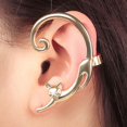 thumbnail image 1 of Weloille Cute Cartoon Animals Stereo Cat Earrings, 1 of 3