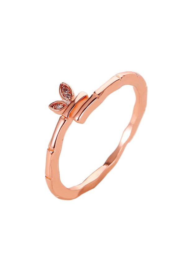 Cute Rabbit Ear Ring Female Creative Small Fresh Fashion Temperament Couple Ring Easter Gift For Women