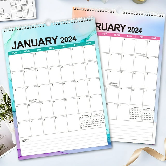 Weloille Desk Calendar 20242025, 18 Months January 2025 to June 2025