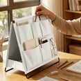 thumbnail image 1 of Weloille Desktop Storage Organizer, 1 Piece Multi Layer Desk Storage Box, Plastic Stationery Organizer, Suitable for Office Desk, Study Table and Small Item Organization, 1 of 6