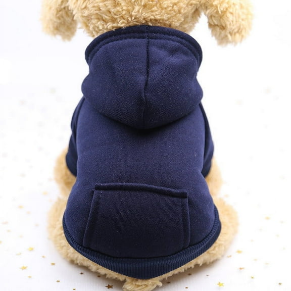 Weloille Dog Sweaters for Small Dogs, Small Dogs Boy Girl Winter Stretch Sweatshirt Warm Puppy Sweater