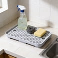thumbnail image 1 of Weloille Double Layer Drain Tray 1 Piece, Food Grade Plastic Tea Tray Kitchen Counter Drainage Tray, BPA-Free Multi-Functional Water Filter Tray, Ideal for Cup Dish Fruit Vegetable Drainage Use, 1 of 6