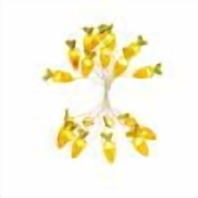 Weloille Easter Carrot Shaped Copper String Light, 10 Feet 30 LED Warm White Fairy Light, Battery Operated Decorative Lamp for Home Party Holiday Bedroom Decoration