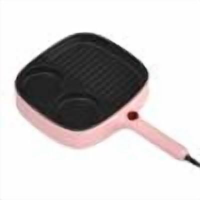 Weloille Electric Non-Stick Frying Pan 1 Piece, Fast Heating Temperature Adjustable Griddle, Multifunctional Durable Cooker for Breakfast Burger Pancake Egg Cooking