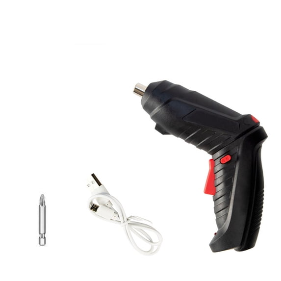 Weloille Electric Screwdrivers, 3.6V Small Cordless Screwdriver Tool Set with Bright LED Light & Flashlight, 2 Position Handle, Rechargeable Screwdrivers