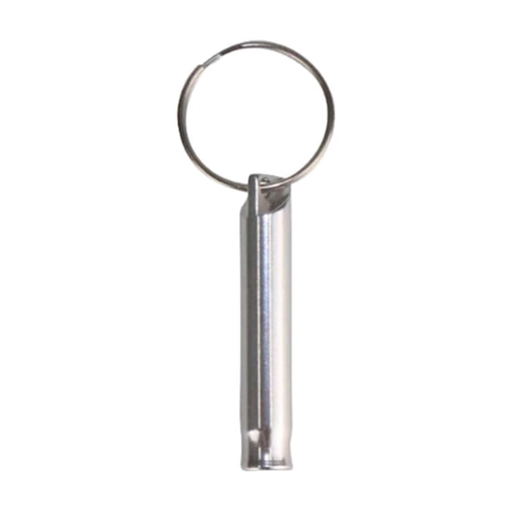 Weloille Emergency Whistle, Aluminum Extra Loud Safety Survival Whistle Keychain for Outdoor Sports Camping Hiking Boating Hunting