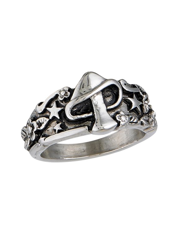 Fashion Retro Star Leaves Mushroom Men's Ring