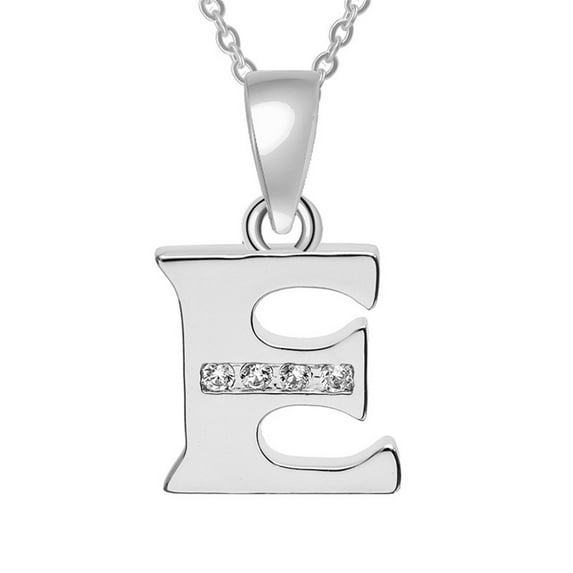 Weloille Fashion Women Gift 26 English Letter Name Chain Pendant Necklaces Jewelry