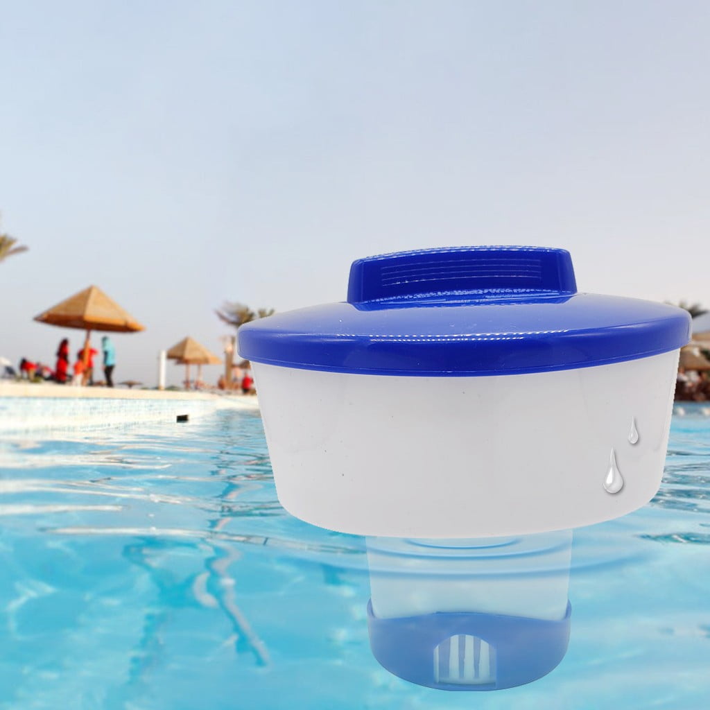 Weloille Floating and Bromine Tabs Dispenser for Small Pools, Spas