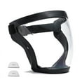 thumbnail image 1 of Weloille Full Face Super Protective Shields, Unisex Cycling Face Shield with Clear Spray Splash Proof Full Face Protective Protect Eyes, Nose, Mouth, Anti-splash and Anti-sand Headgear, 1 of 2