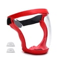 thumbnail image 1 of Weloille Full Face Super Protective Shields, Unisex Cycling Face Shield with Clear Spray Splash Proof Full Face Protective Protect Eyes, Nose, Mouth, Anti-splash and Anti-sand Headgear, 1 of 2