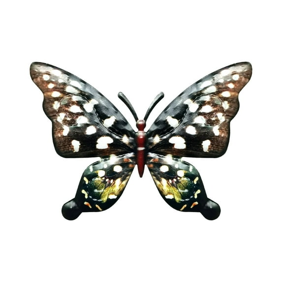 Weloille Garden Art Outdoor Garden Backyard Metal Butterfly Decoration Gift