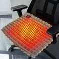 thumbnail image 1 of Weloille Heated Seat Cushion USB Office Chair Car,Portable Heated Seat Cover Keep Warm Seat Pad Winter Seat Cushion for Sports, Office Home and Car (17.7x17.7in), 1 of 5