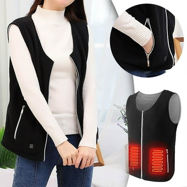 Weloille Heating Vest, USB Charging Lightweight Heating Vest Is Applicable To Men's And Women's Electric Jacket Warmer, Without Battery Pack