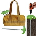 thumbnail image 1 of Weloille 4 Tent Hexagonal Luminous Nail 8in Screw In Tent Stakes - Ground Anchors Screw In, 1 of 5
