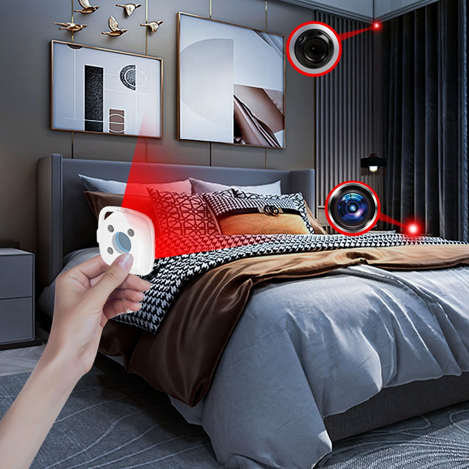 Weloille High Sensitivity Detection Locator, Listener, Peeping Pinhole ...