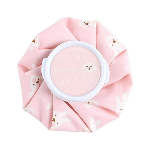 Weloille Ice Pack for Injuries Reusable, Ice Bags Hot Water Bag for Hot & Cold Therapy and Pain Relief, No-Leak Elastic Breathable Ice Bag, Size 9", Blue