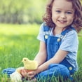 thumbnail image 1 of Weloille Imitation Chicken Plush Toy Doll Children's Teaching Easter Model Chicken Model Decoration, 1 of 5