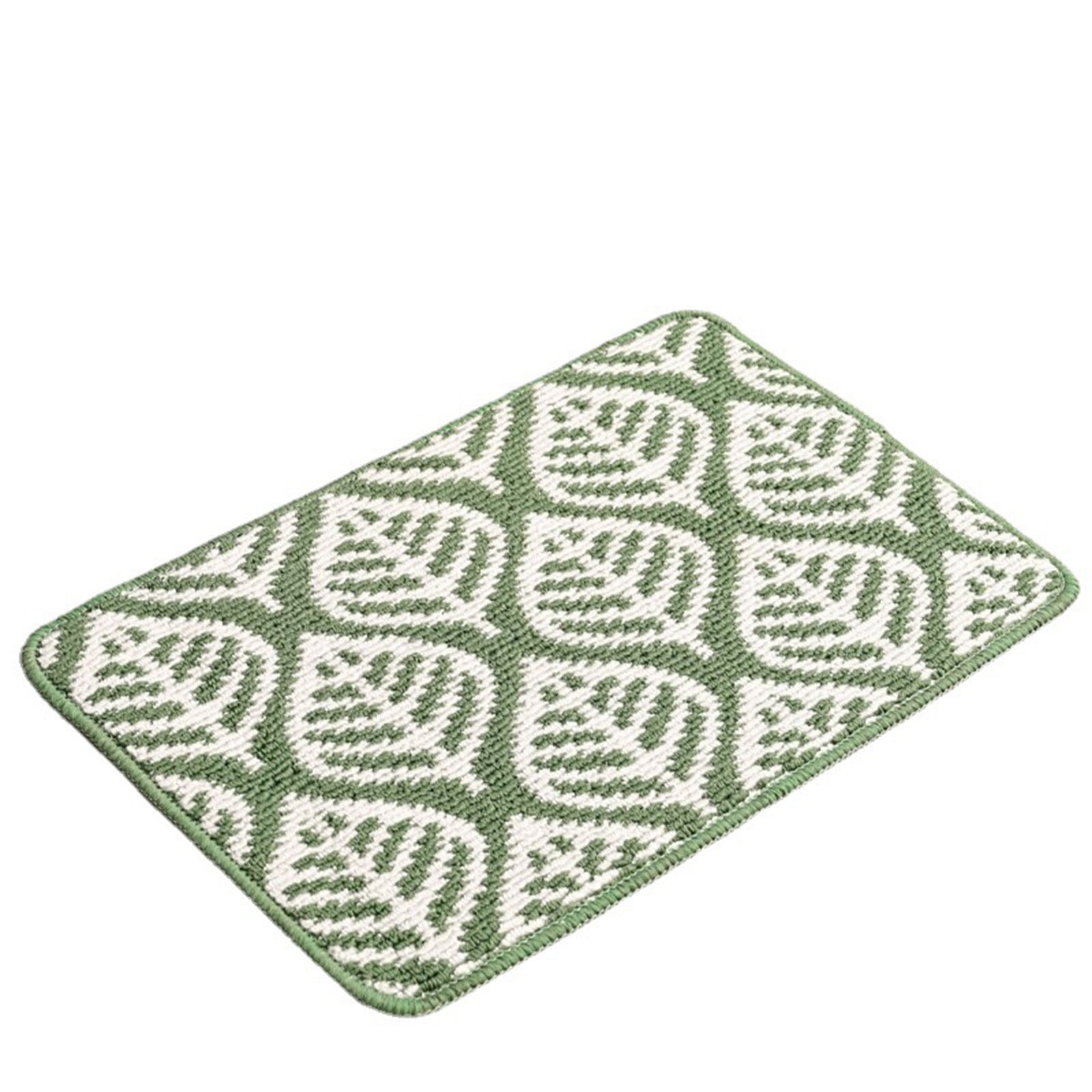 Weloille Indoor Door Mats Washable Front Door Mat Non Slip Water