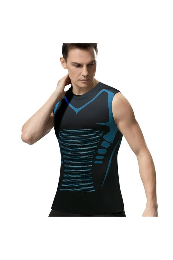 Ionic Shaping Vest, New Version Ionic Shaping Vest, Guys Men Chest Gynecomastia Compression Top To Build A Perfect Body