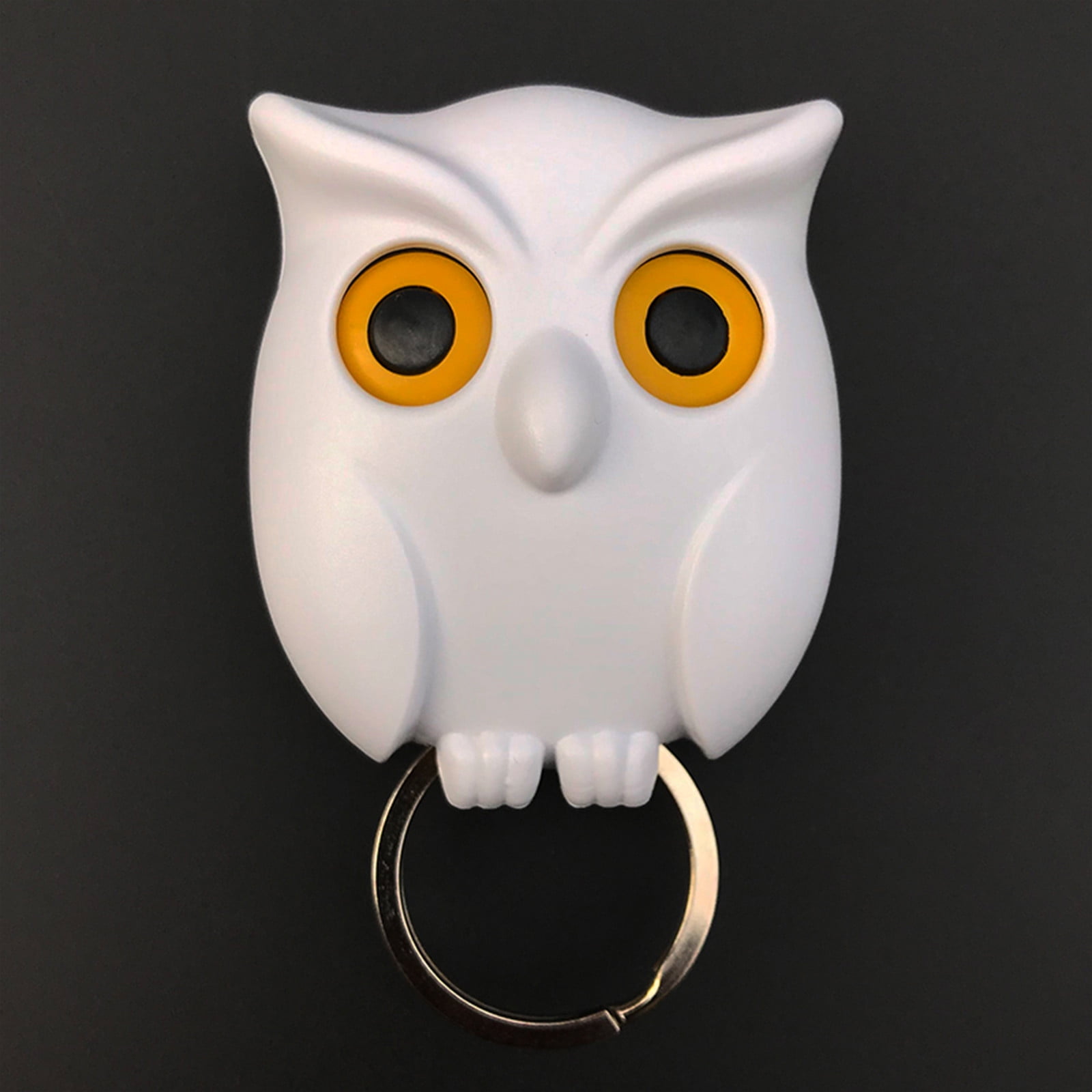 Weloille Key Holder Cute Owl Wall Key Holder, Night Owl Keying