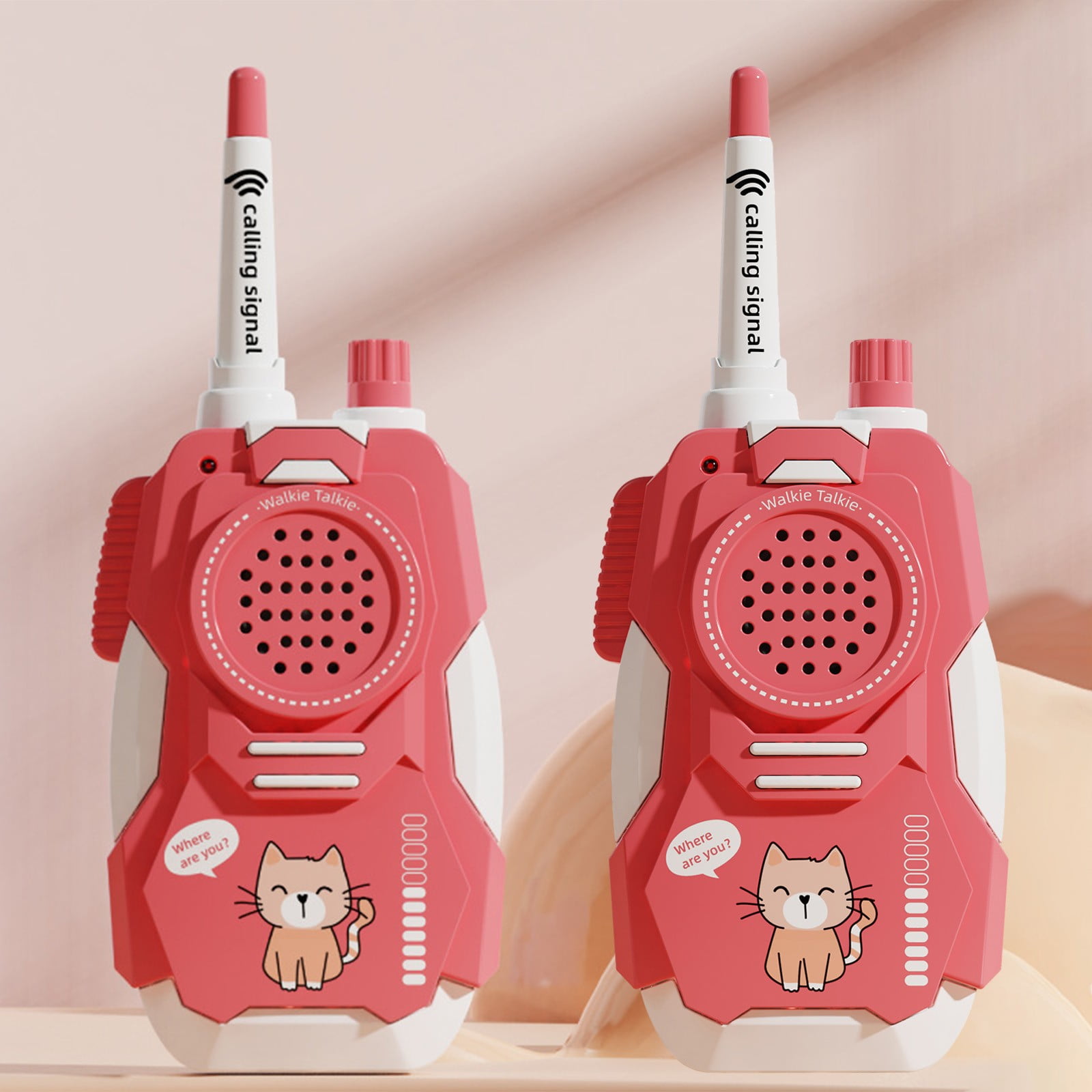 Weloille Kids Walkie Talkies Toys for Boys Mini Robots Walkies Talkies