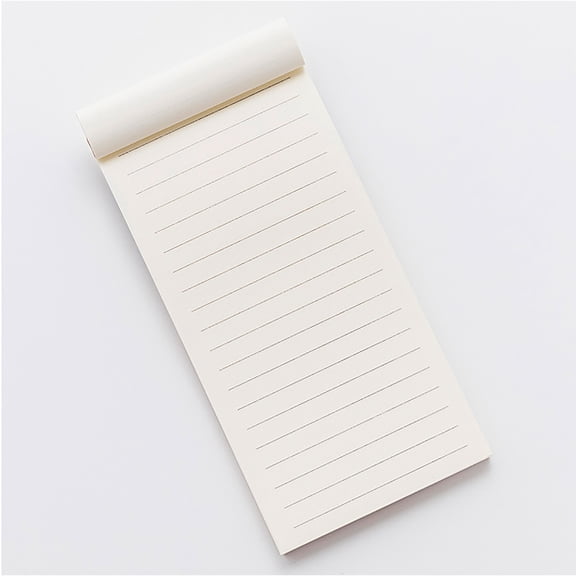 Weloille Kraft Paper Notepad, 1 Piece Tearable Pocket Notebook, Portable Small Memo Note Pad, Suitable for Taking Notes Recording Messages Office Home Daily Use