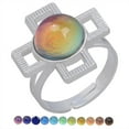 thumbnail image 1 of Weloille Ladies Fashion Sensation Mood Discoloration Open Ring, 1 of 2
