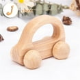 thumbnail image 1 of Weloille Let's Make Wooden Car Toys Wood Rattle Toy Cars Wood Eco Toy Car, 1 of 1