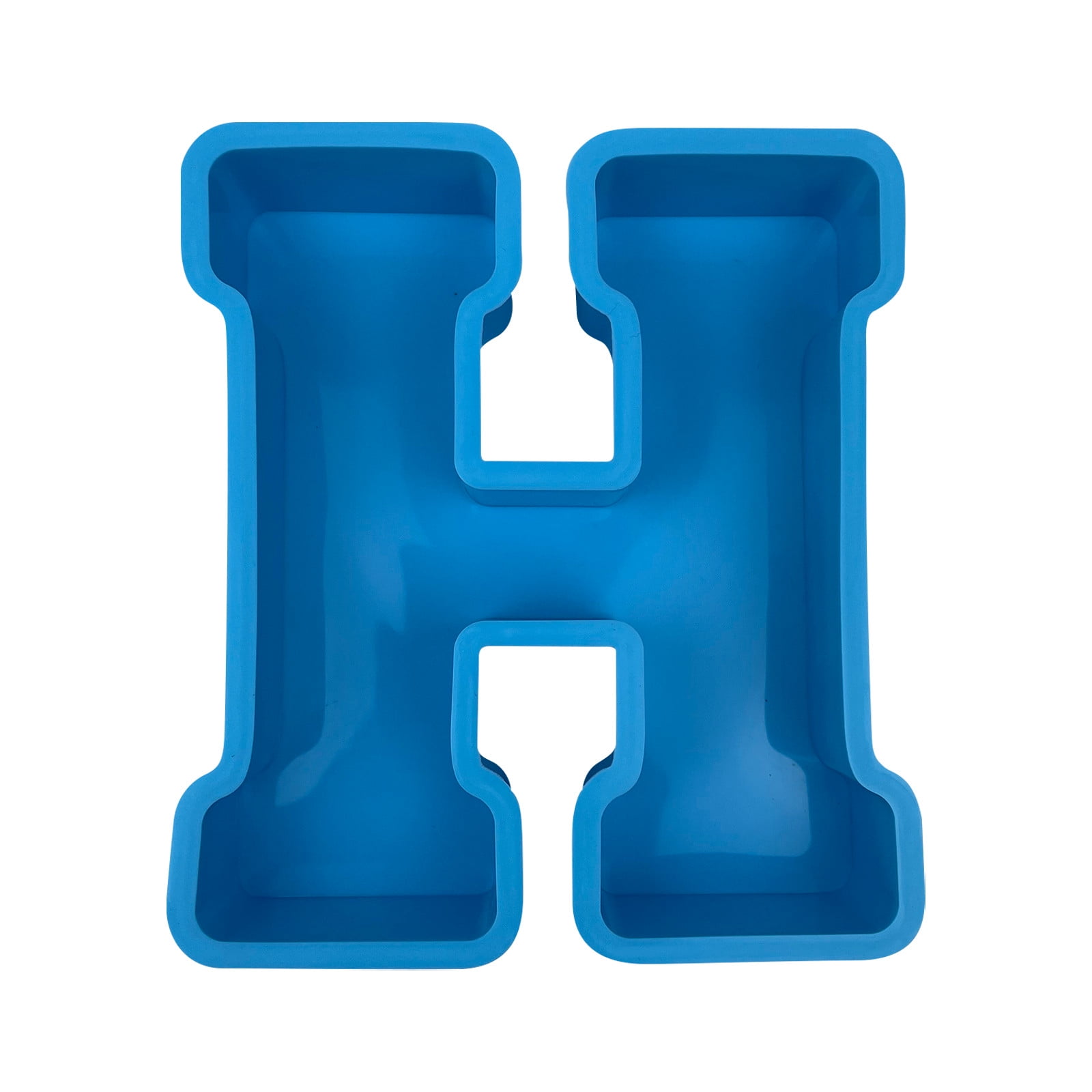 Weloille Letter Molds for Resin, Silicone Capital Alphabet Epoxy Mould