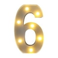thumbnail image 1 of Weloille Letters Lights Alphabet Lamp LED Letter Lighting Letter Light Illuminated Letters Night Lights Decoration for Birthday Party Wedding Children’s Room, 1 of 6
