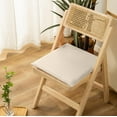 thumbnail image 1 of Weloille Memory Foam Cushion Office Long Term Sitting Breathable Thin Chair Cushion Dining Chair Cushion Leather Cushion (15.74x15.74x1.57in), 1 of 8