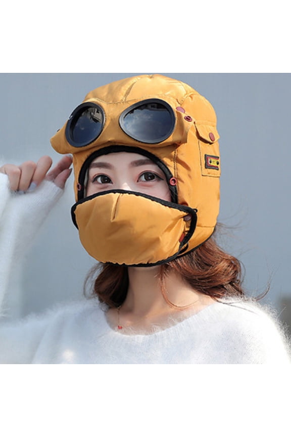 Men Women Ski Mask Beanie Cap Knit Face Mask Winter Hunting Ear Warm Workout Hat