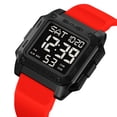 thumbnail image 1 of Weloille Men's Rugged Outdoor Sports Digital Watch, Waterproof with Luminous Display, Alarm, Stopwatch for Hiking, Camping, Running, Swimming Activities, 1 of 9
