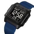 thumbnail image 1 of Weloille Men's Rugged Outdoor Sports Digital Watch, Waterproof with Luminous Display, Alarm, Stopwatch for Hiking, Camping, Running, Swimming Activities, 1 of 7