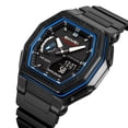 thumbnail image 1 of Weloille Men's Rugged Outdoor Sports Digital Watch with Luminous Display, Waterproof for Hiking Camping Running Swimming Multi-Functional, 1 of 9