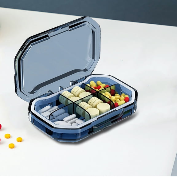 Weloille Mini Clear Plastic Storage Box 1 Pack, Snap Closure Dustproof Organizer, Portable for Jewelry Earring Beads Pill Small Hardware Parts Organizing