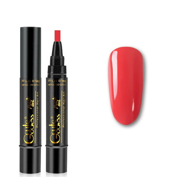 Weloille Nail Gel Pen,Pencil Nail Gel Oil No And Topcoat Required For Female Girls For Nail Art Drawing Polish Pen 5ML