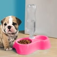 thumbnail image 1 of Weloille Non Slip Macaroon Pet Double Bowl, Small Oval Eating Utensils for Dogs and Pets, 1 of 6