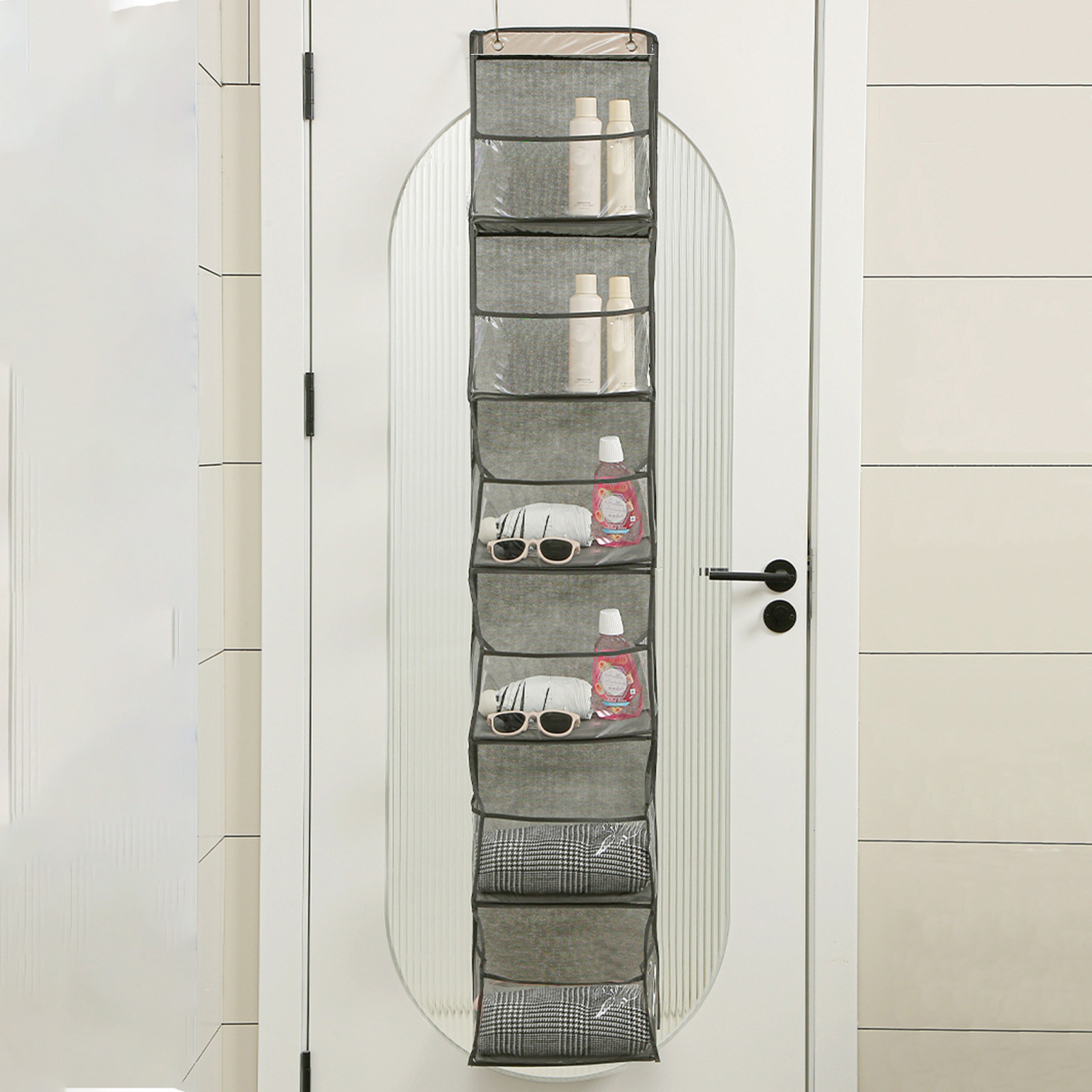 Weloille Over The Door Storage Organizer With Large Pockets Side 
