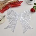 thumbnail image 1 of Weloille PVC Bow Table Placemat 1 Piece, Waterproof Heat Resistant Valentine's Day Table Mat, Non-Slip Oil Proof Decorative Table Pad for Western Food Dinner Party Table Home Decoration, 1 of 7