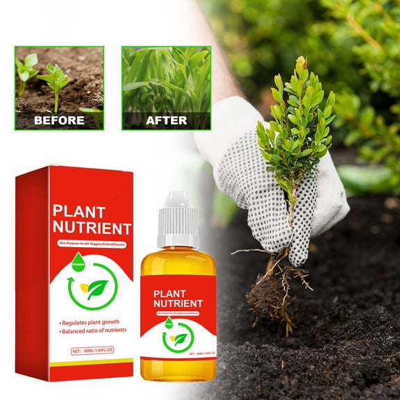 Weloille Plant Rooting Solution 1 Piece, 8 OZ Liquid Plant Growth Enhancer, Fast Root Stimulator for Transplanting, Nutrient Supplement for Indoor Outdoor Flowers Succulents Vegetables