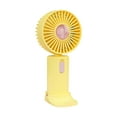 thumbnail image 1 of Weloille Portable Handheld Fan Desk Fan, Powerful Personal Fan USB Recharging Battery Operated Mini Fan for Stylish Girl Kids Women Men, 1 of 1