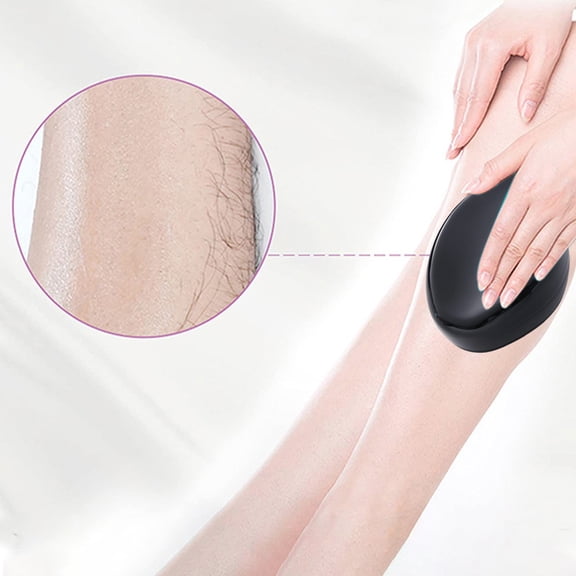 Weloille Reusable Crystal Hair Remover Exfoliation Hair Removal Tool, Hair Eraser For Back Arms Legs Fast & Easy Crystal Hair Eraser For Women