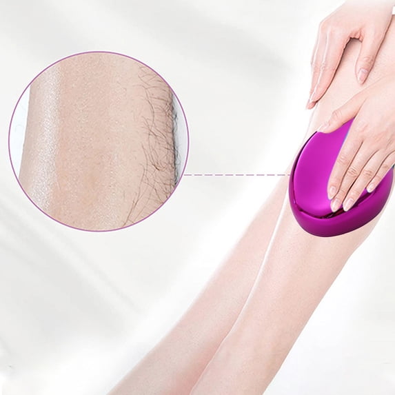 Weloille Reusable Crystal Hair Remover Exfoliation Hair Removal Tool, Hair Eraser For Back Arms Legs Fast & Easy Crystal Hair Eraser For Women