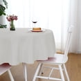 thumbnail image 1 of Weloille Round Tablecloth 5 Ft, Waterproof Stain Resistant Circular Table Cover, Wrinkle Free Reusable Table Protector, Ideal for Dining Table Wedding Party Holiday Gathering, 1 of 6