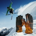 thumbnail image 1 of Weloille Ski Gloves Waterproof Touchscreen Snowboard Gloves Warm Winter Snow Gloves For Cold Weather Fits Both Men And Women, 1 of 8