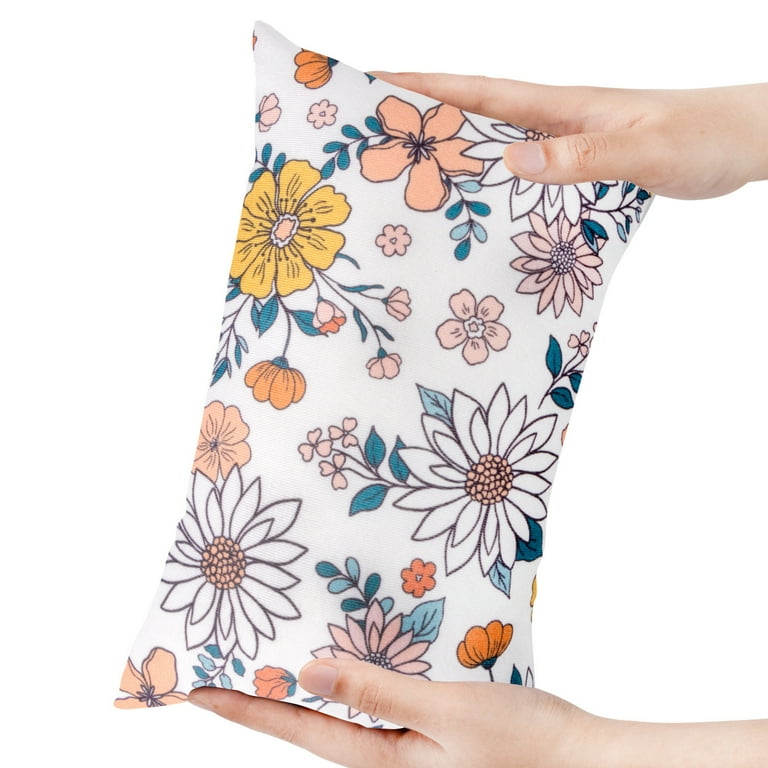 Weloille Small Pillow for Kids Removable Washable Printed Mini Pillows Pillow Neck Back and Lumbar Pillow for Airplane and Car Travel 11 x 7 x 2.5inch Walmart